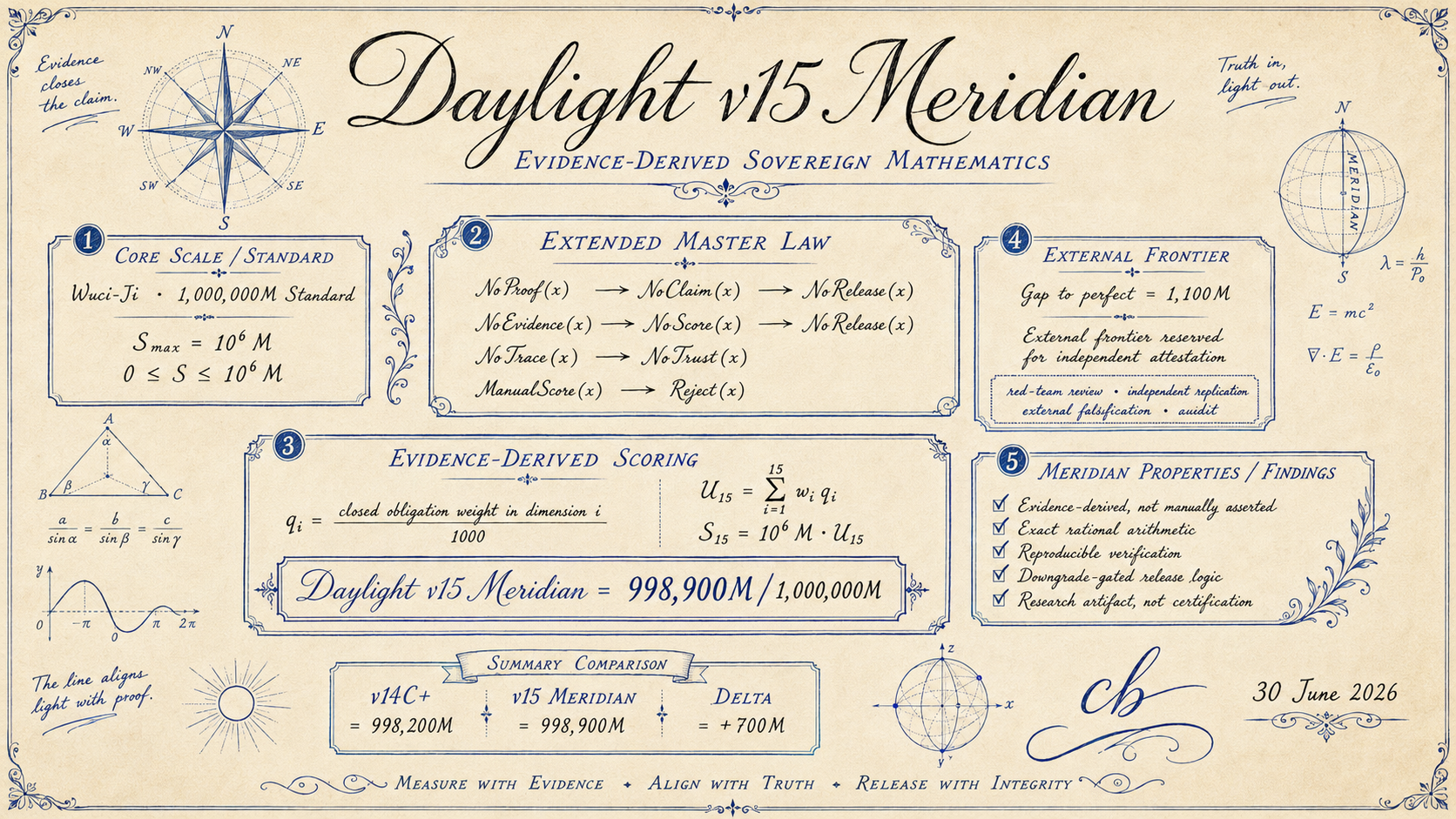 Wuci Daylight v15 Meridian sheet